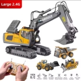 דחפור על שלט עם יכולת העברת חול